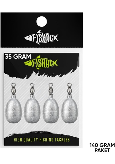 Fishack Fırdöndülü Kurşun 35gr 140gr