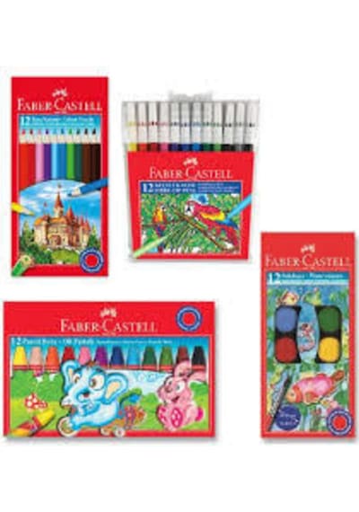 Faber Castell Faber Castel 4 Lü Boya Seti