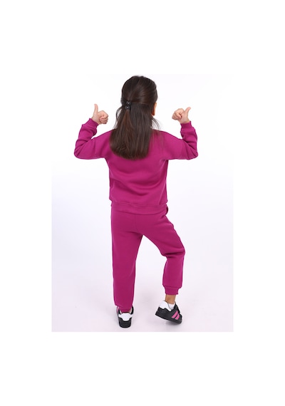 Toontoy Kids Toontoy Kız Çocuk Nakışlı Eşofman Takım Mürdüm