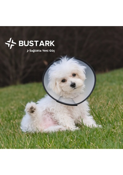Bustark Kedi Köpek Elizabeth Kauçuk Dikişli Yakalık 12,5cm - 10 Adet