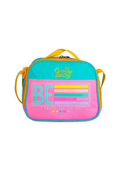 Be Happy Unisex Çocuk Beslenme Çantası Turkuaz