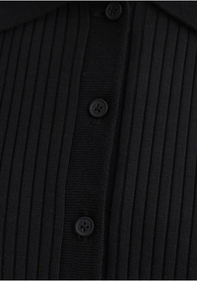 Mavi - Siyah Polo Tişört 1613120-900 Siyah
