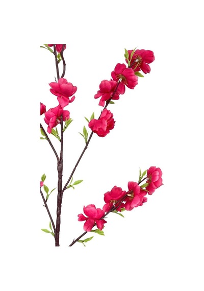 Yapay Çiçek Bahardalı Japon Kiraz Çiçeği 100cm Fuşya Uzun Vazo Çiçeği