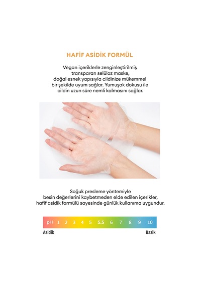 Missha Talks Vegan Squeeze Sheet Mask Canlandırıcı Vegan Yaprak Maske - Super Energizer