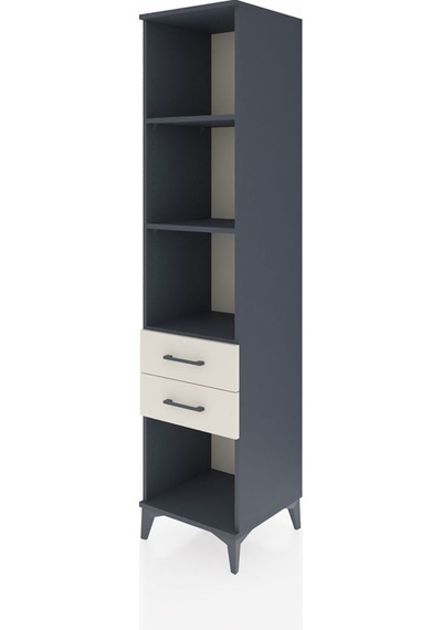 Hyperion Dolap 3 Raflı 2 Çekmeceli 44x44x195 Antrasit-aytaşı Antrasit Hyperion Dolap 3 Raflı 2 Çekmeceli 44x44x195 Antrasit-aytaşı Antrasit
