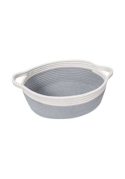 Mavaux Oval Jüt Düzenleyici Sepet 30cm X 12cm Gribeyaz