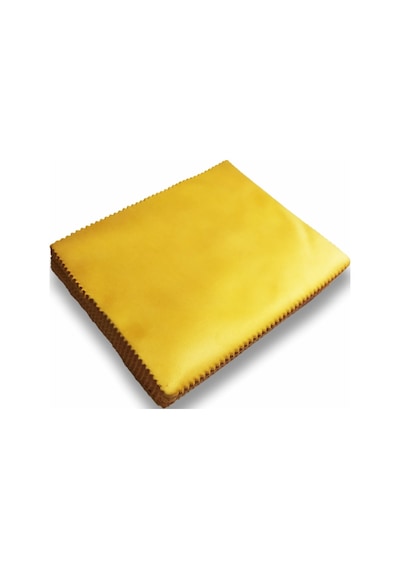 Sarı Renk 100 Adet Mikrofiber Gözlük Temizleme Bezi