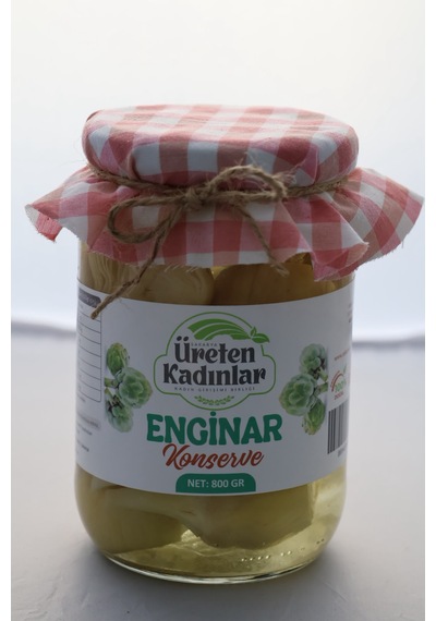 Enginar Konservesi 800 G Geleneksel Ev Yapımı Enginar