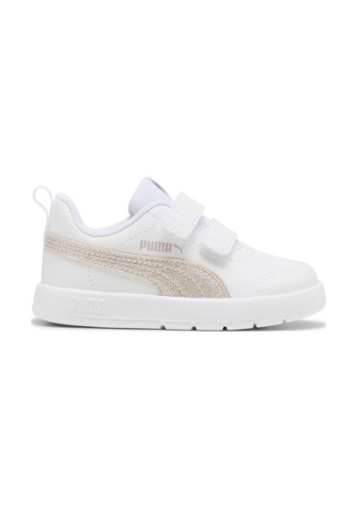 408382-01 Puma Courtflex V3 Glitz V Inf Bebek Spor Ayakkabı Beyaz 408382-01