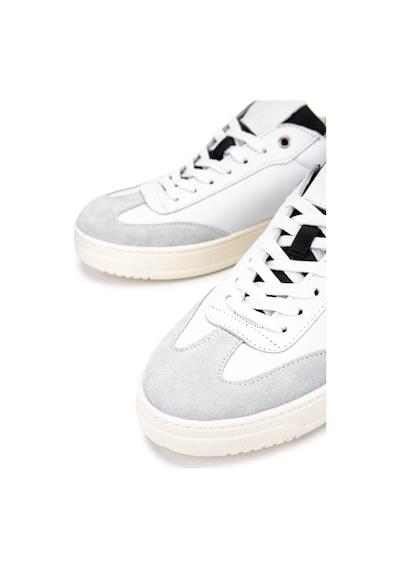 Mario Valentino Erkek Hakiki Deri Beyaz/siyah Sneakers & Spor Ayakkabı 1040 95s7002 Erk Ayk Sk25-26 Whıte/black Beyaz