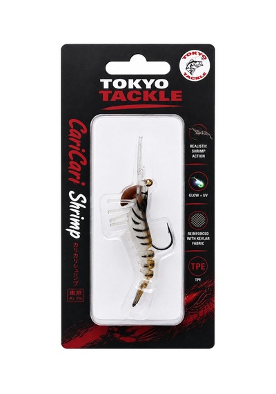 Tokyo Tackle Caricari Shrimp 5cm 3.7gr Baby Silikon Karides Lrf Sahte Yem Renk : Tt008