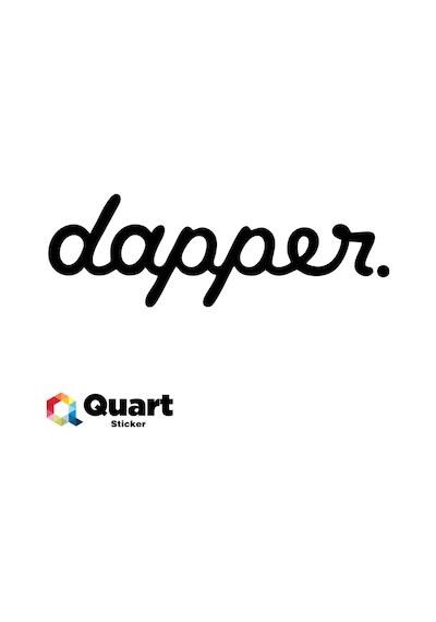 Dapper Sticker Quarts Oto Sticker Araba Sticker