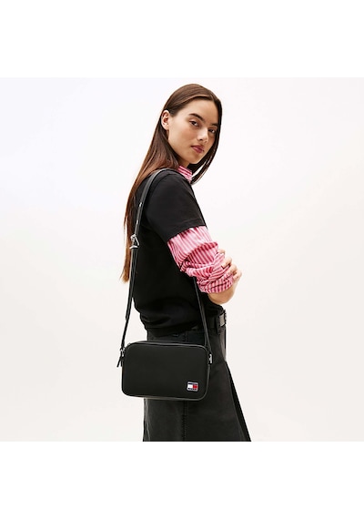 Tommy Hilfiger Kadın Siyah Omuz Çantası Aw0aw17872-bds Siyah