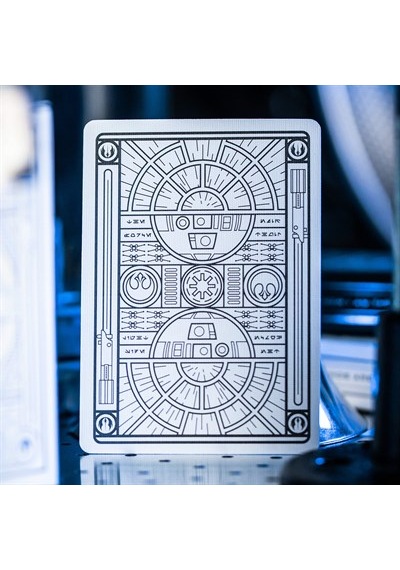 Star Wars Iskambil Oyun Kağıdı Silver Edition - Light Side Gri