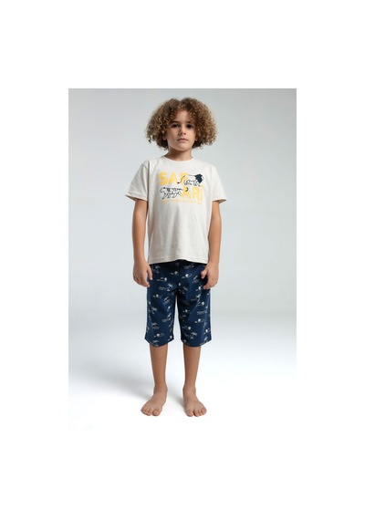 Rolypoly Erkek Çocuk Krem Kapri Takım 5274-47553 Krem