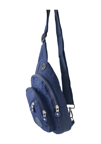 Anılbags Anıl Bags Laci Krinkıl Su Geçirmez Çanta, Çapraz Askılı Omuz Ve Lacivert