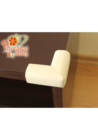 Portakal Safety Kauçuk Köşe Koruyucu-Cream Çok Renkli