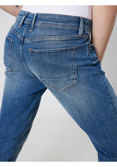 Erkek Kot Pantolon Lf2032679 Mavi