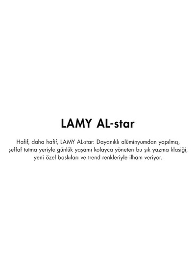 Lamy Al-star Dolma Kalem Alumınyum M Uc Aubergıne Genel
