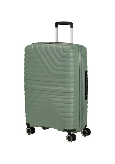 American Tourister Haki Çekçekli Sert Valiz Flytwıst-spınner 67/24 Tsa Exp