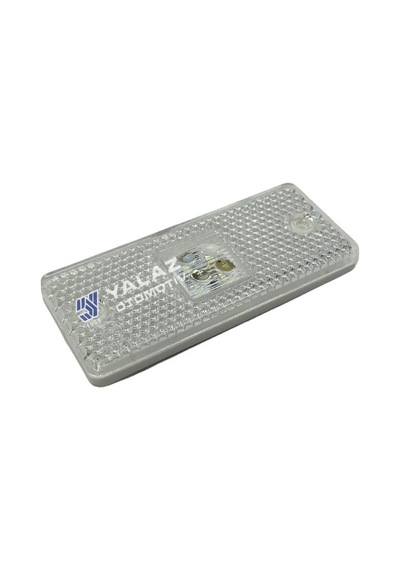 24v Yan Park Lambası Dorse Side Marker Beyaz 4 Ledli E Belgeli 13034374