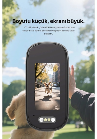Mini 4k Ultra Hd Wi-fi Aksiyon Kamerası Ip65 Su Dayanıklı Geniş Açı Lens Kompakt Tasarım