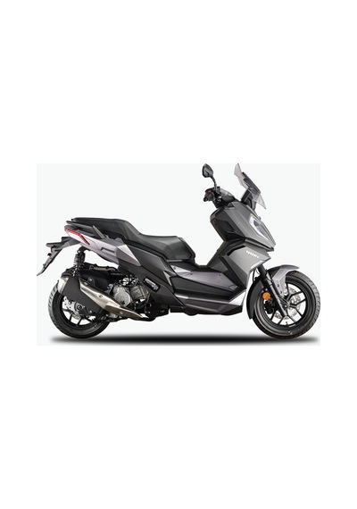 Yuki Defender Maxı Adv 125 CC Motosiklet Siyah