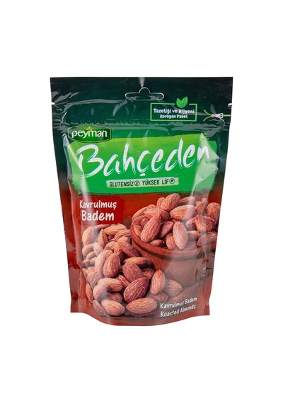 5 Adet Peyman Bahçeden Kavrulmuş Badem 140 G