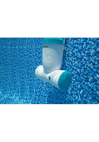 Skimatic 2 574 Litre Filtre Pompası Ve Sıyırıcı 40,5 Cm X 25 Cm X 42,5 Cm Yeşil/beyaz