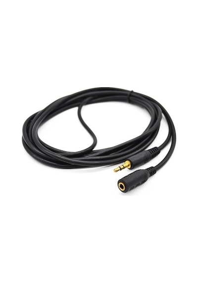 Aux Uzatma Kablo Kulaklık Uzatma Kablosu 3.5Mm Aux Ses Ek 5 Metre