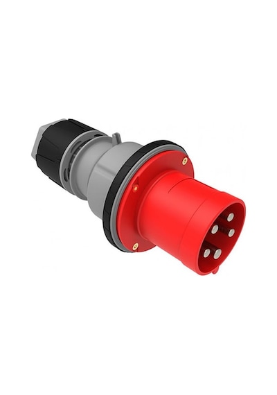 5x63a 3p+e+n 380v Düz Fiş Ip44