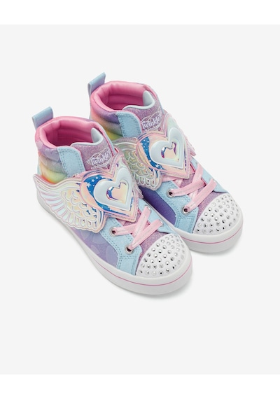 Skechers Twi-lites 2.0 - Flying Love Büyük Kız Çocuk Mavi Işıklı Spor Ayakkabı 314393l Lbmt Mavi