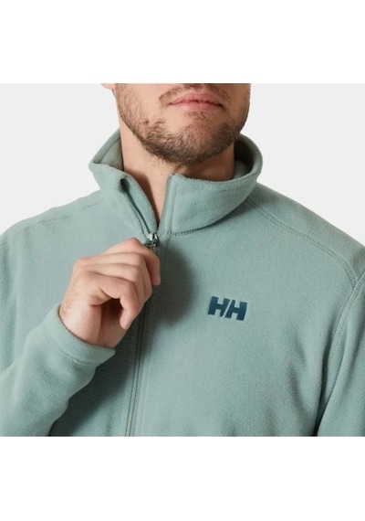 Helly Hansen Hh Zippy Erkek Tam Fermuarlı Açık Yeşil Polar Hh..12007hha.489 001