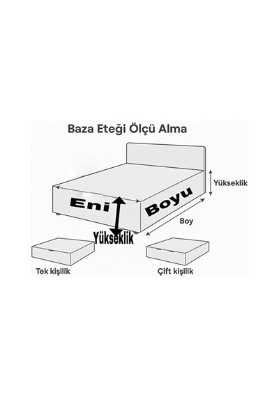 Fırfırlı Beyaz Baza Eteği Çok Renkli