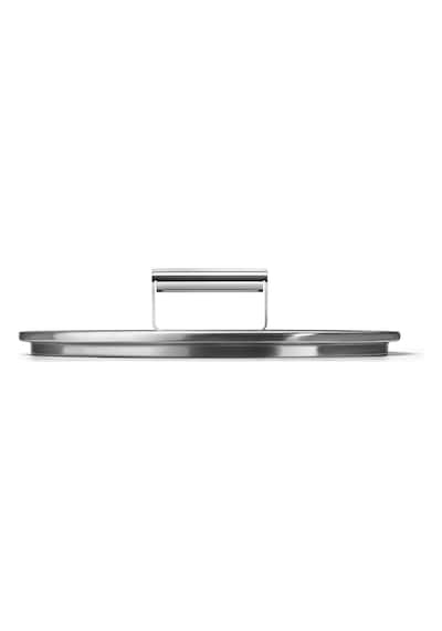 , Ckfl2801, Sertleştirilmiş Camdan Düz Kapak, Çap 28 Cm, Paslanmaz Çelik Sap, Buhar Çıkışı, Ten Cam.