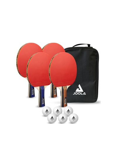 Tischtennis-set Family, Tischtennis-set Mit 4 Tischtennisschlägern, Tischtennisbällen Und Tragetasche Genel