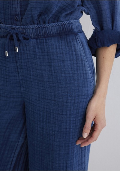Mavi - Dokulu Indigo Pantolon 1011019-18790 Lacivert