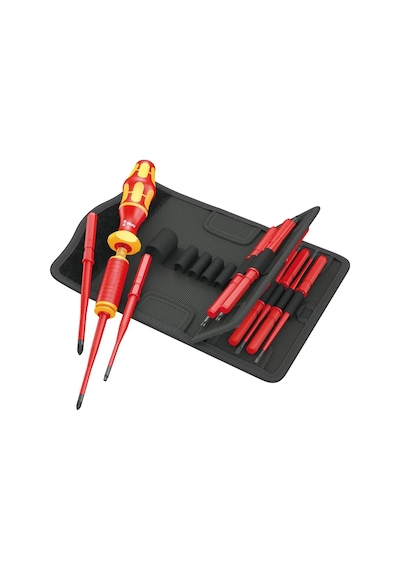 Wera Kraftform Kompakt Vde İzoleli Torklu 1.2-3.0 Tornavida Set 05059291001