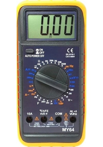 Powermaster My-64 Dijital Multimetre