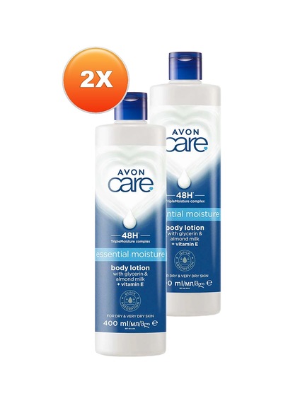 Avon Care Essential Nemlendirici Vücut Losyonu 2 x 400 ML