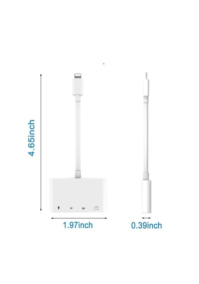 Lightning To Usb 3.0 Micro Sd Tf Kart Okuyucu Çevirici Dönüştürcü
