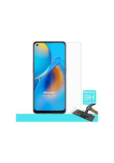 Microsonic Oppo A74 4g Tempered Glass Cam Ekran Koruyucu