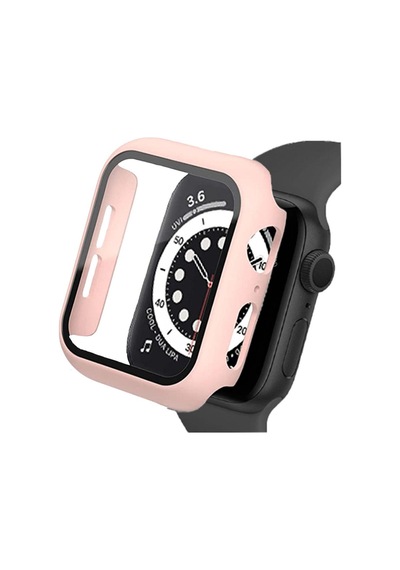 Binano Apple Uyumlu  Watch 8 41mm Sense Kasa Ve Ekran Koruyucu Pudra