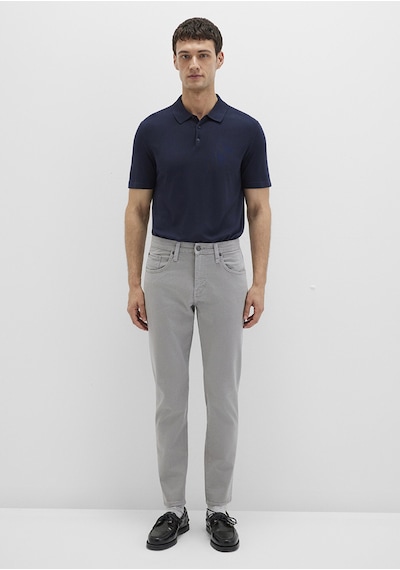 Mavi - Milan Mavi Black Gri Gabardin Pantolon 0081090688 Gri