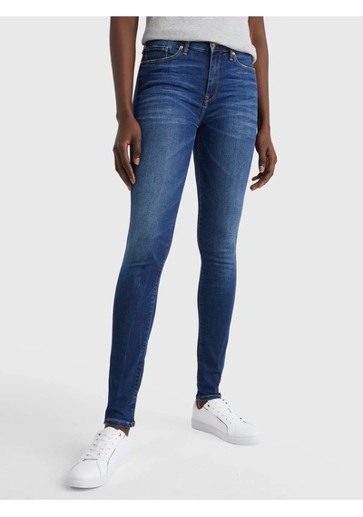 Tommy Hilfiger Herıtage Como Skınny Kadın Mavi Kot Pantolon