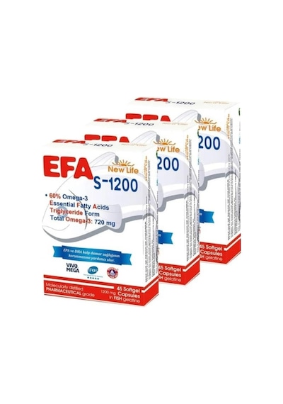 Newlife Efa S-1200 45 Softjel 3 Adet