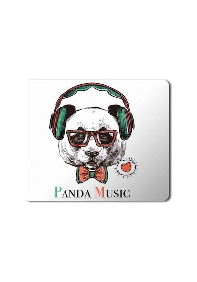 Panda Music Müzik Baskılı Mousepad Mouse Pad