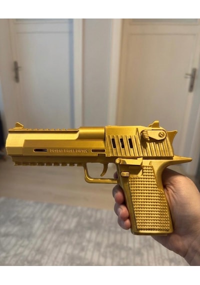 Tetikten Atışlı Desert Eagle 3d