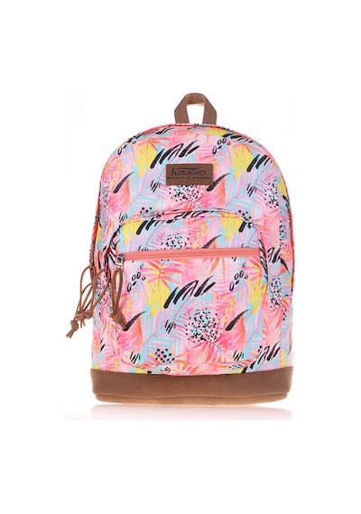 Kaukko Safari Sırt Çantası Roze Flowers K1447