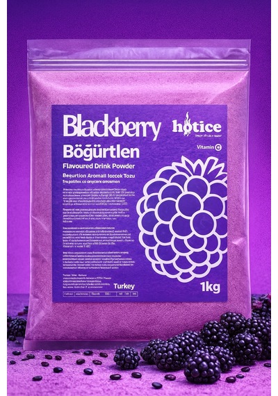 Hotıce Böğürtlen Aromalı İçecek Tozu 1 KG